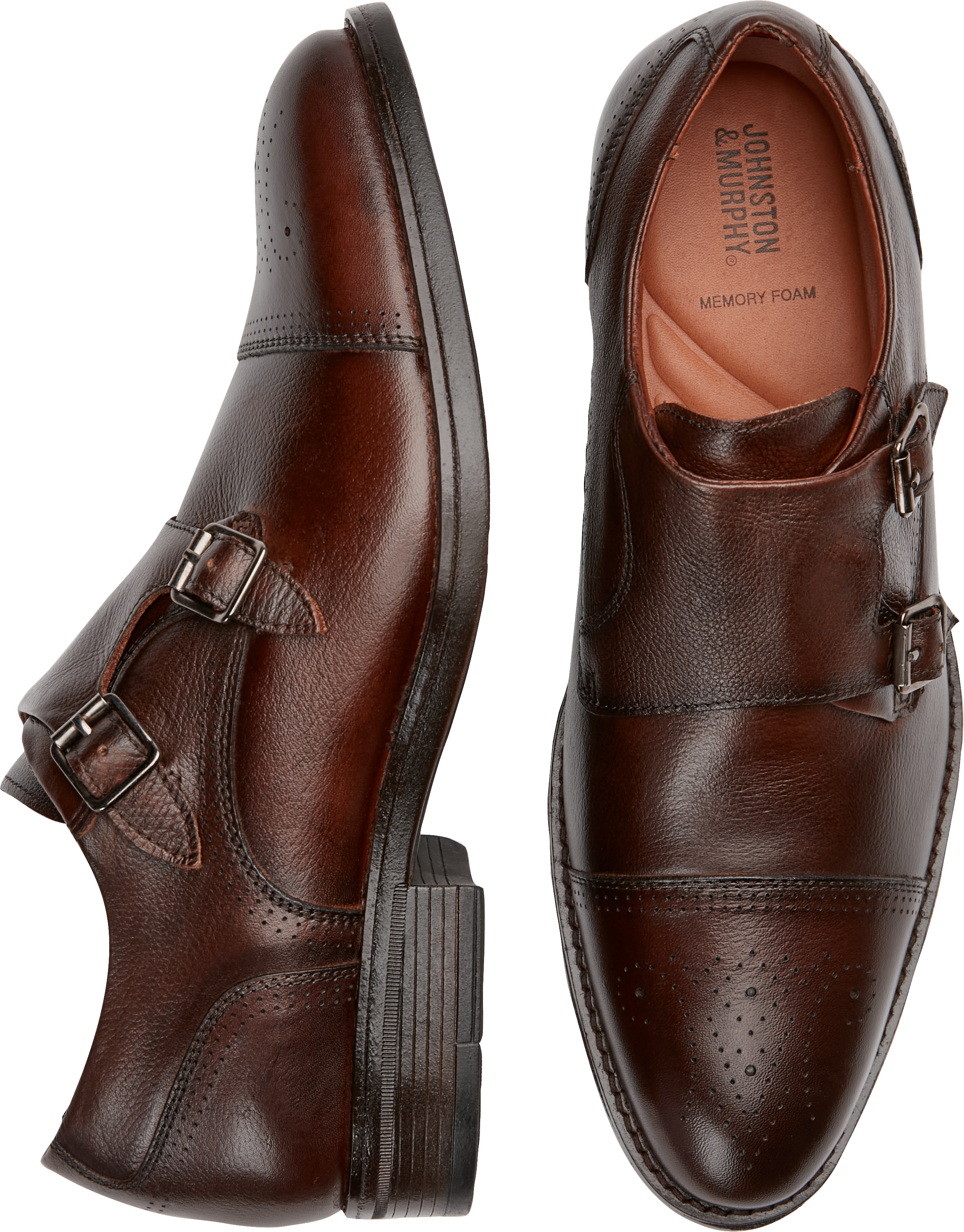 Johnston & Murphy Hawthorn Double Monk Strap Shoes | Dress