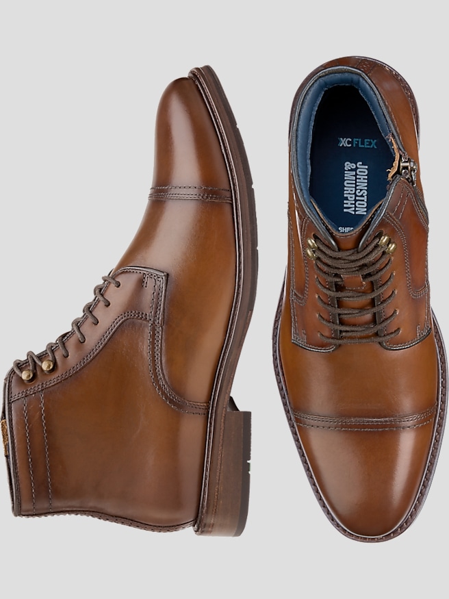 Men s Side Zip Boots Men s Wearhouse