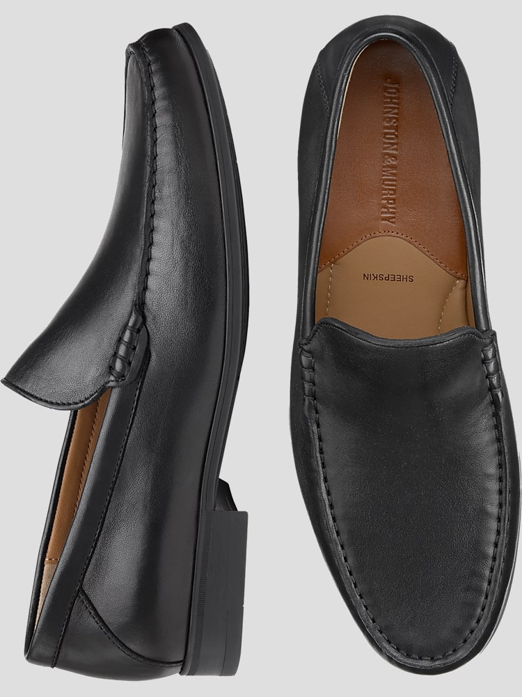 Johnston Murphy Hawkins Venetian Slip On Loafers Barefoot Shoes Men s Wearhouse