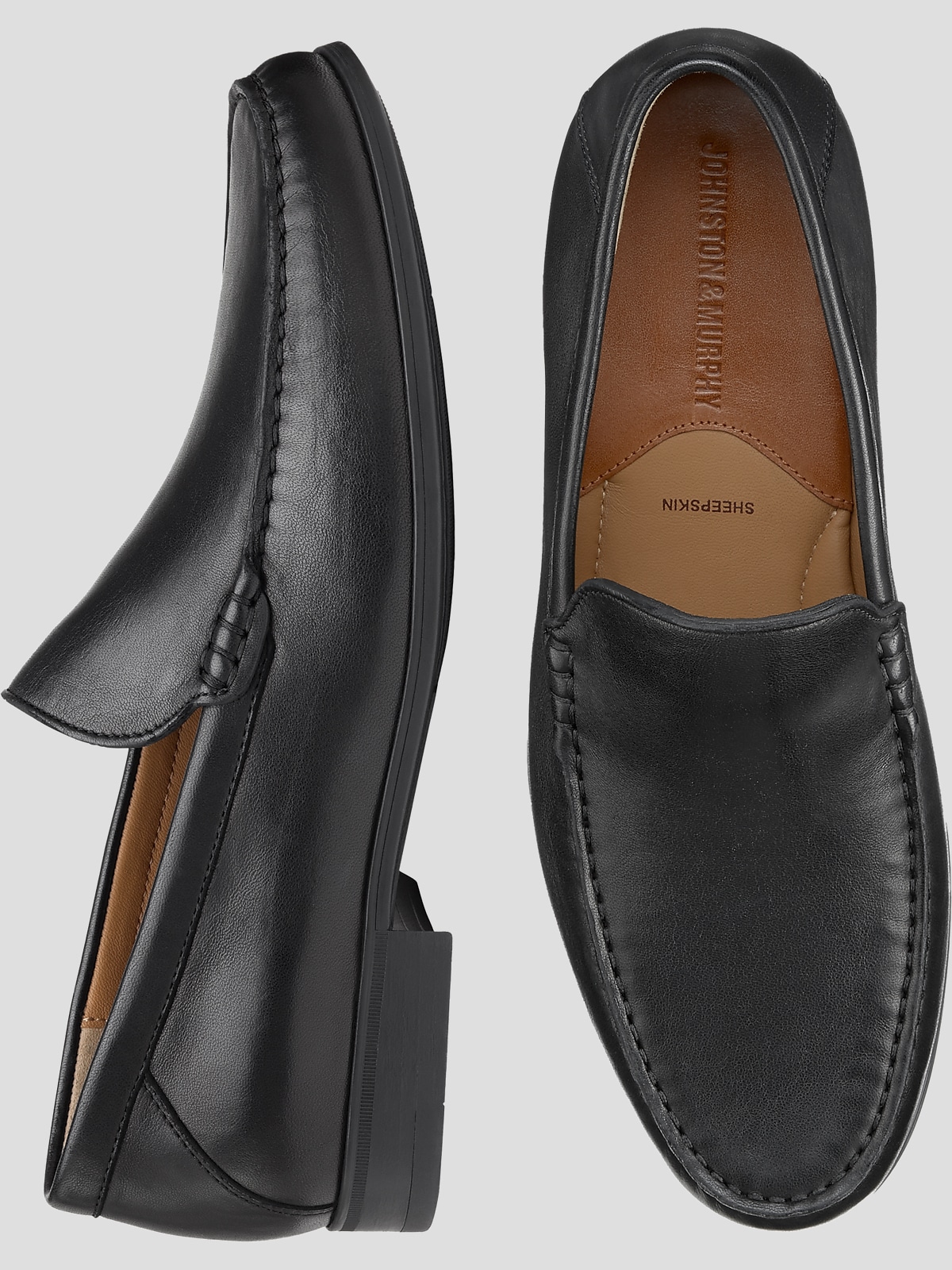 Johnston & murphy men's cresswell venetian loafer top