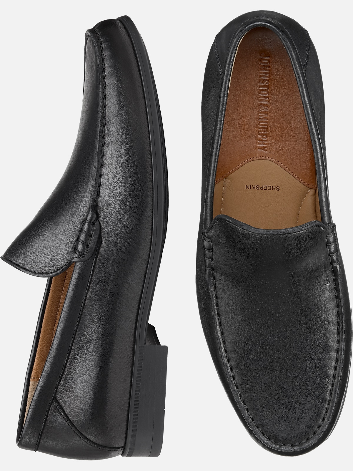 Johnston & Murphy Hawkins Venetian Slip-On Loafers | Dress Shoes| Men's ...