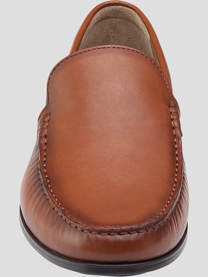 Johnston &Amp; Murphy Hawkins Venetian Leather Slip-On Loafers