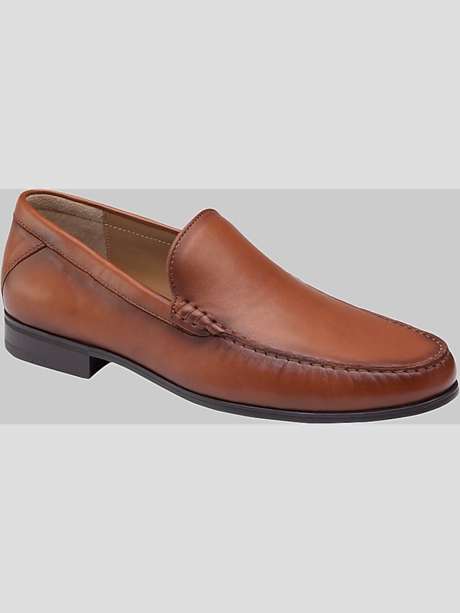 Johnston &Amp; Murphy Hawkins Venetian Leather Slip-On Loafers