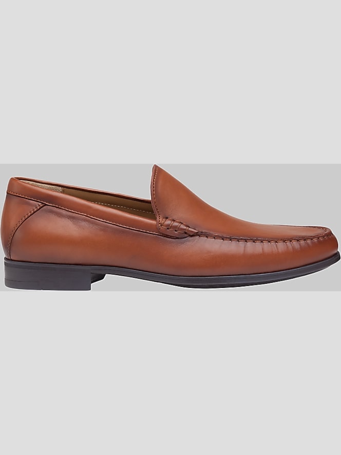 Johnston &Amp; Murphy Hawkins Venetian Leather Slip-On Loafers