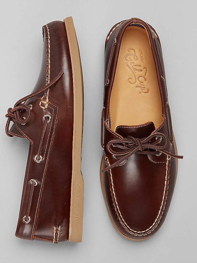 Sperry Gold Cup Authentic Original 2-Eye Moc Toe Boat Shoe