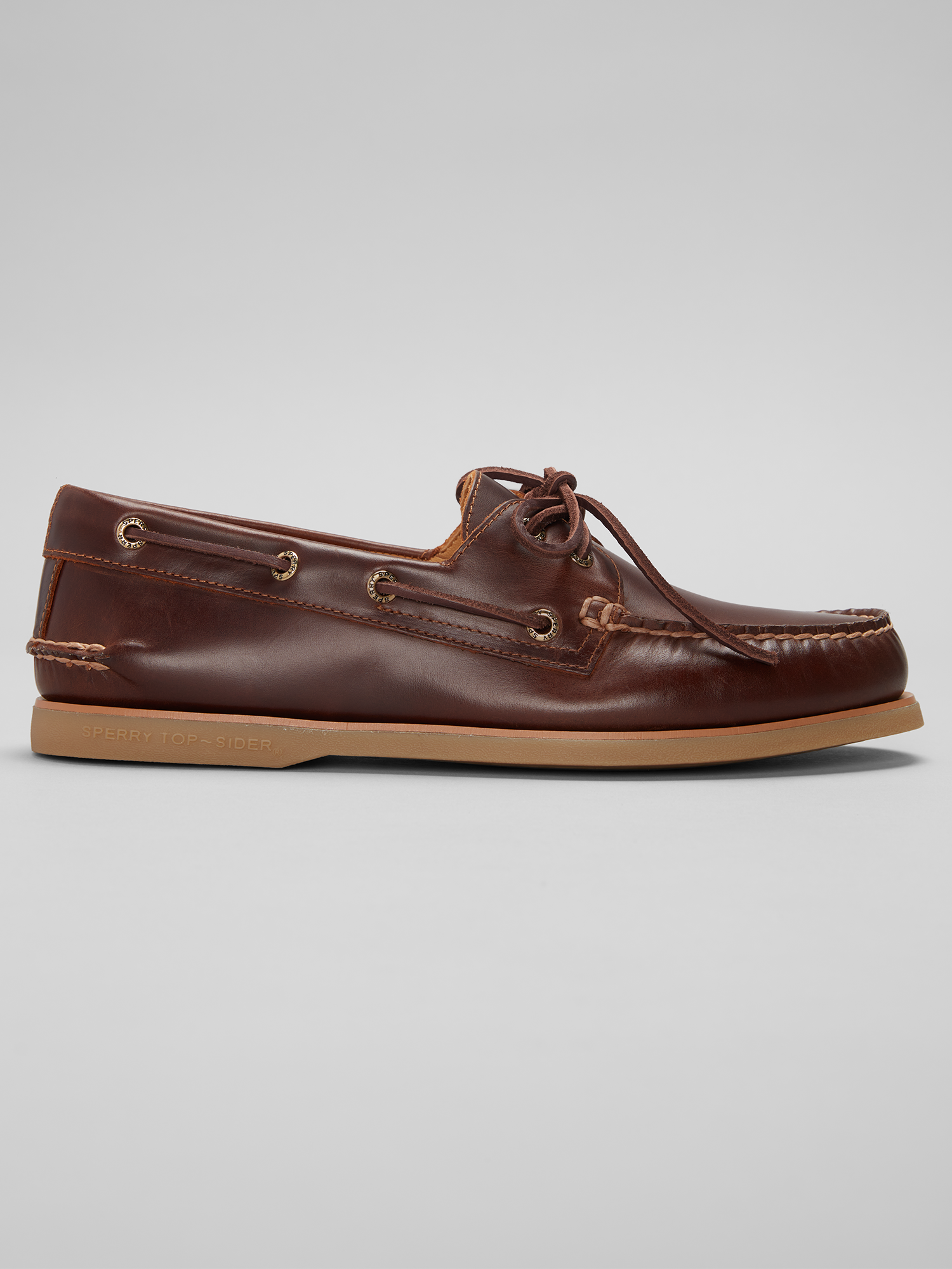 Sperry Gold Cup Authentic Original 2-eye Moc Toe Boat Shoe In Brown