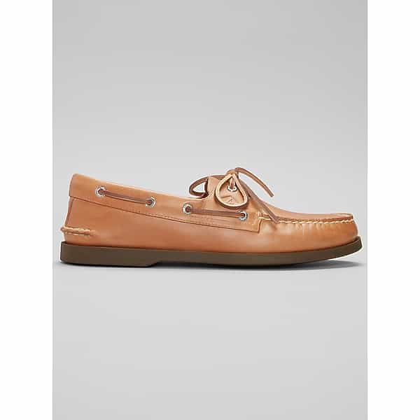 Sperry Men's Authentic Original 2-Eye Moc Toe Boat Shoe Brown - Size: 9 D-Width