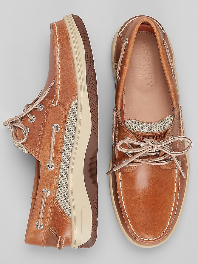 Sperry Billfish 3‑Eye Moc Toe Boat Shoes