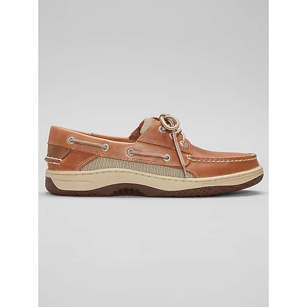 Sperry Men's Billfish 3‑Eye Moc Toe Boat Shoes Cognac - Size: 10.5 D-Width