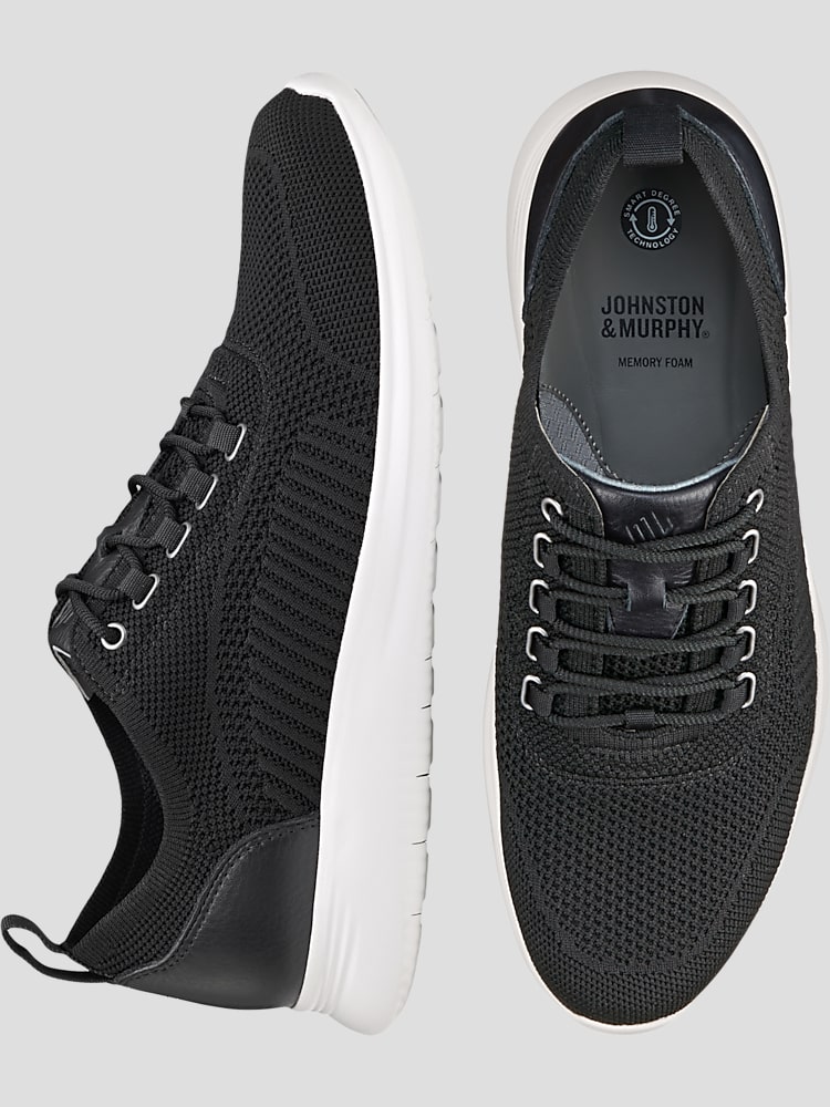 Johnston Murphy Amherst U Throat Knit Dress Sneakers Dress Sneakers Men s Wearhouse
