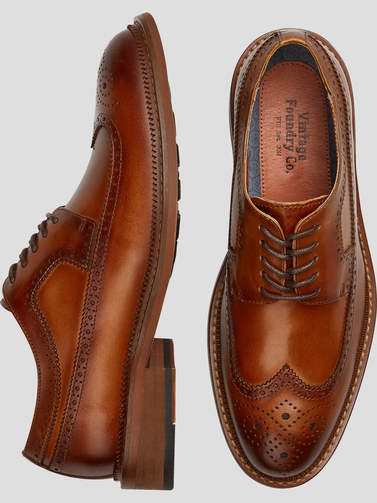 Vintage Foundry Long Wingtip Bluchers | Dress Shoes| Men's Wearhouse