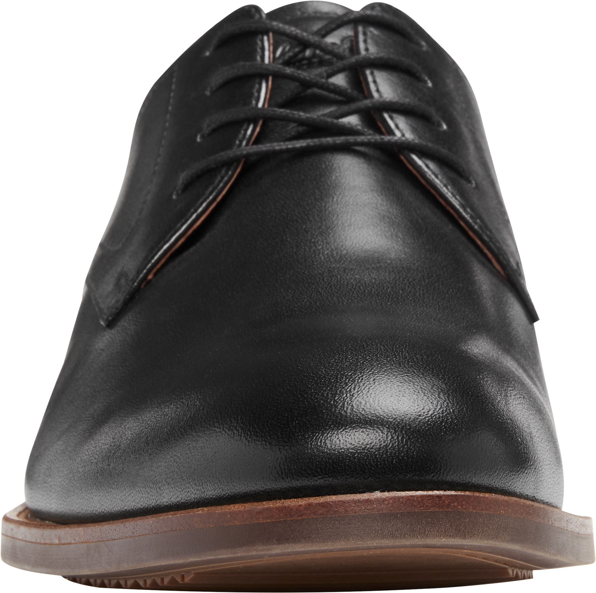 Remi Leather Plain Toe Lace-Up Oxfords