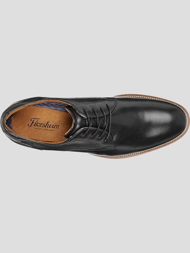 Florsheim Remi Leather Plain Toe Lace-Up Oxfords
