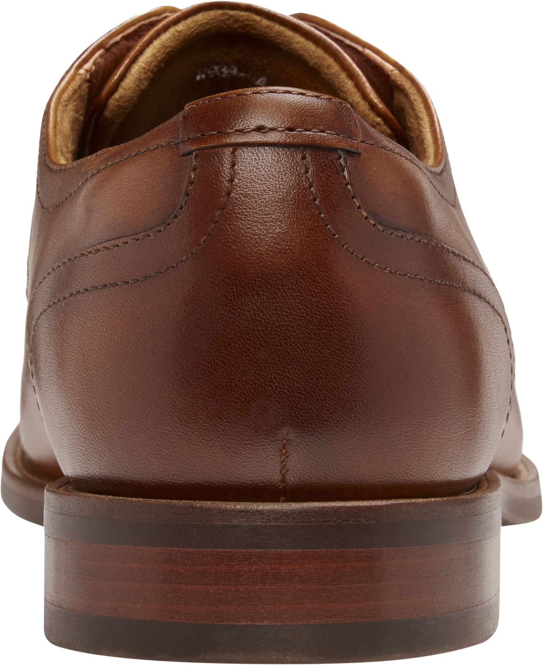 Remi Leather Plain Toe Lace-Up Oxfords