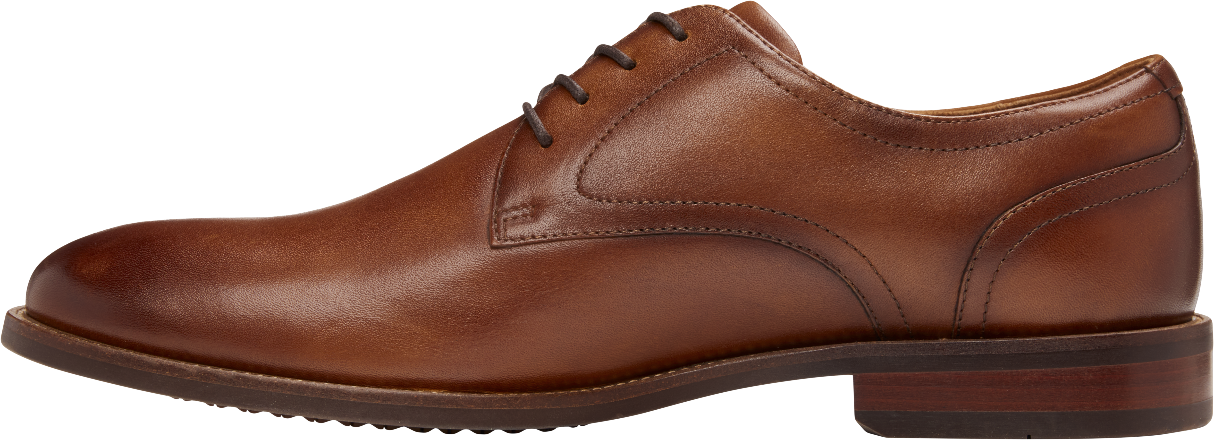 Remi Leather Plain Toe Lace-Up Oxfords