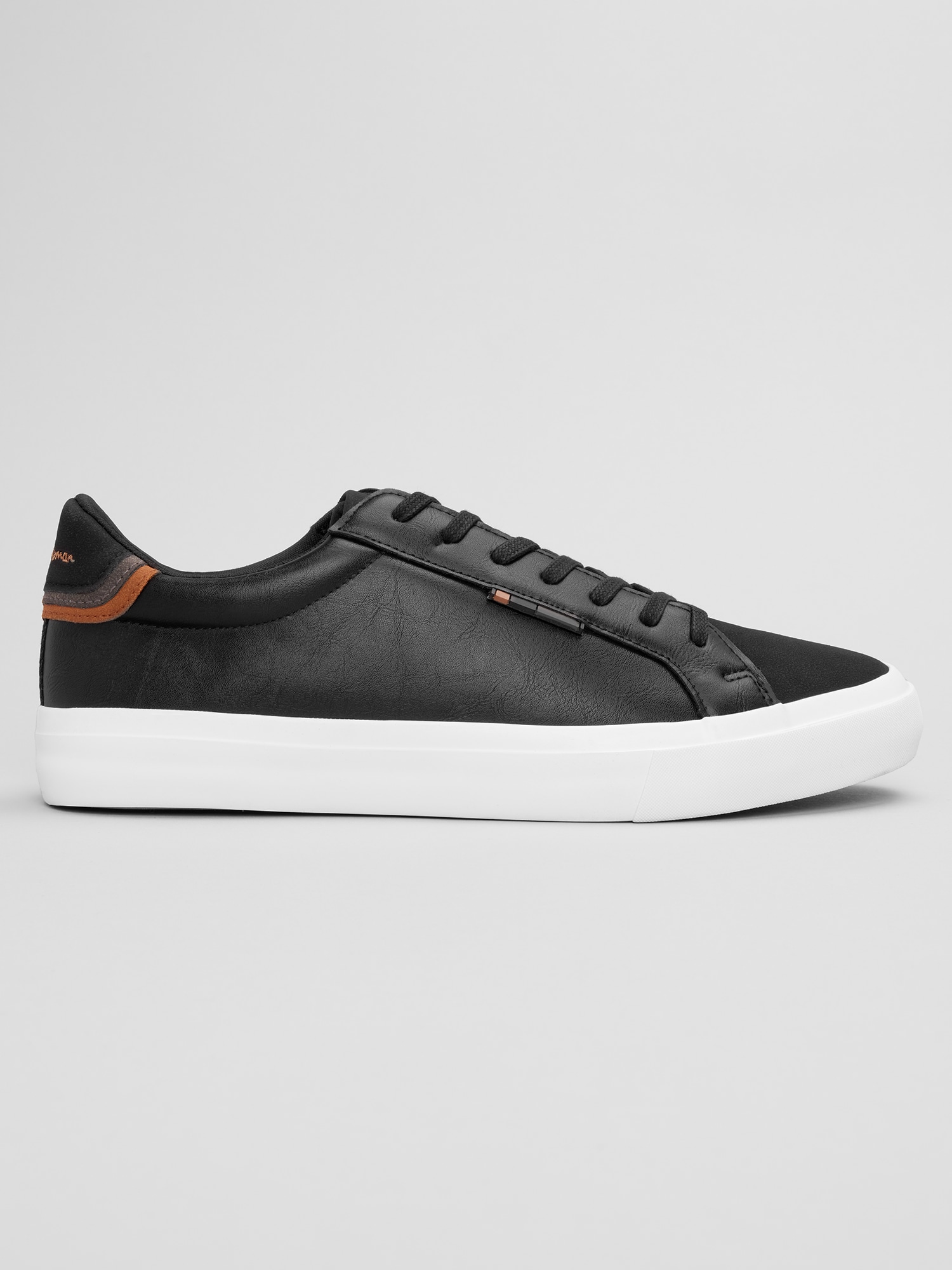 Ben Sherman x Beatles yellow and cream laceup ankle casual sneakers 12 BSMGLASV_164_P1 main image 3