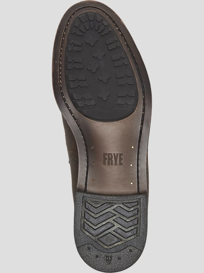 Frye Tyler Suede Moc Toe Penny Loafers