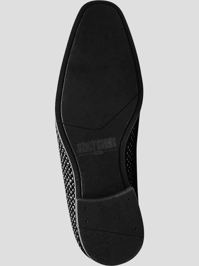 Stacy Adams Swagger Studded Ornament Formal Smoking Loafers