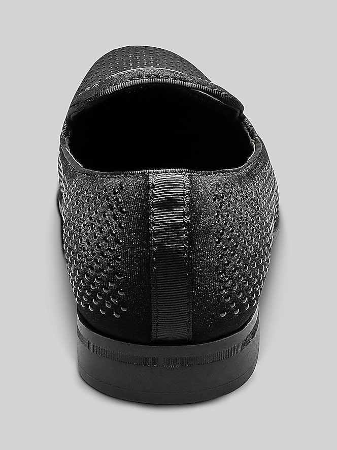Stacy Adams Swagger Studded Ornament Formal Smoking Loafers