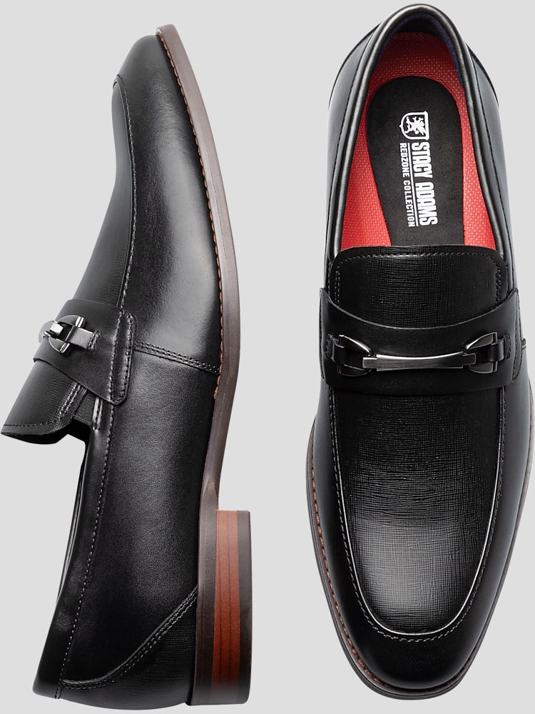 Stacy Adams Kaylor Moc Toe Slip on Loafer Dress Shoes Men s Wearhouse