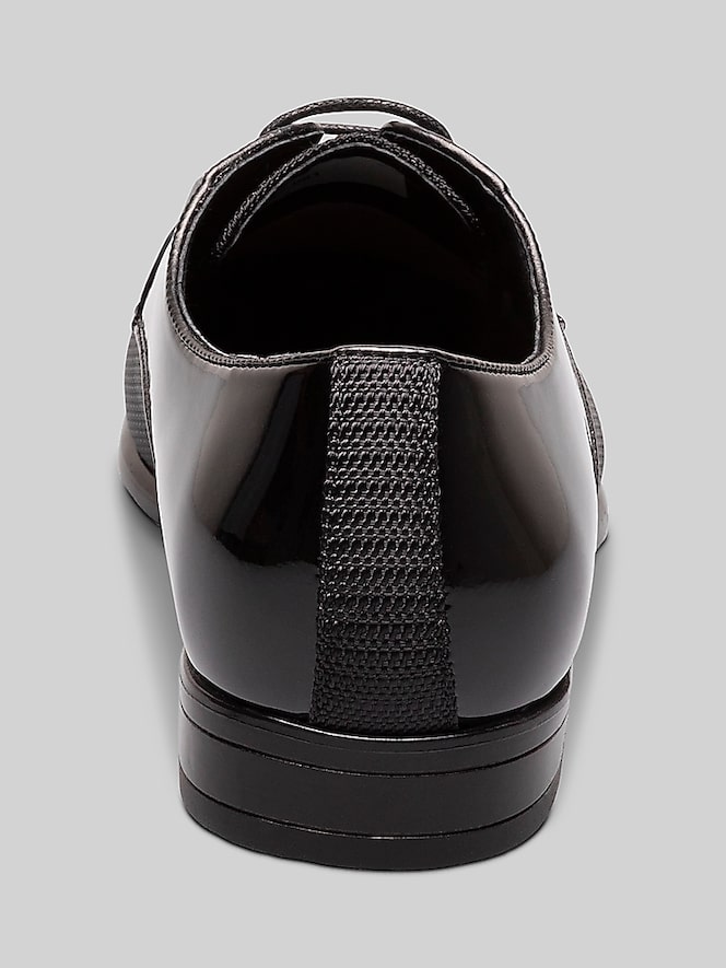 Stacy Adams Pharaoh Patent Cap Toe Lace-Up Formal Oxfords