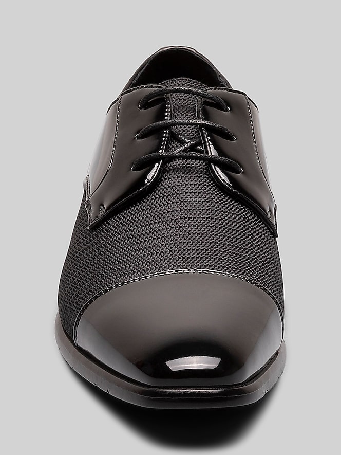 Stacy Adams Pharaoh Patent Cap Toe Lace-Up Formal Oxfords