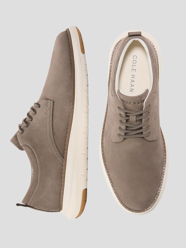 Cole haan williams taupe plain toe oxford shoes online
