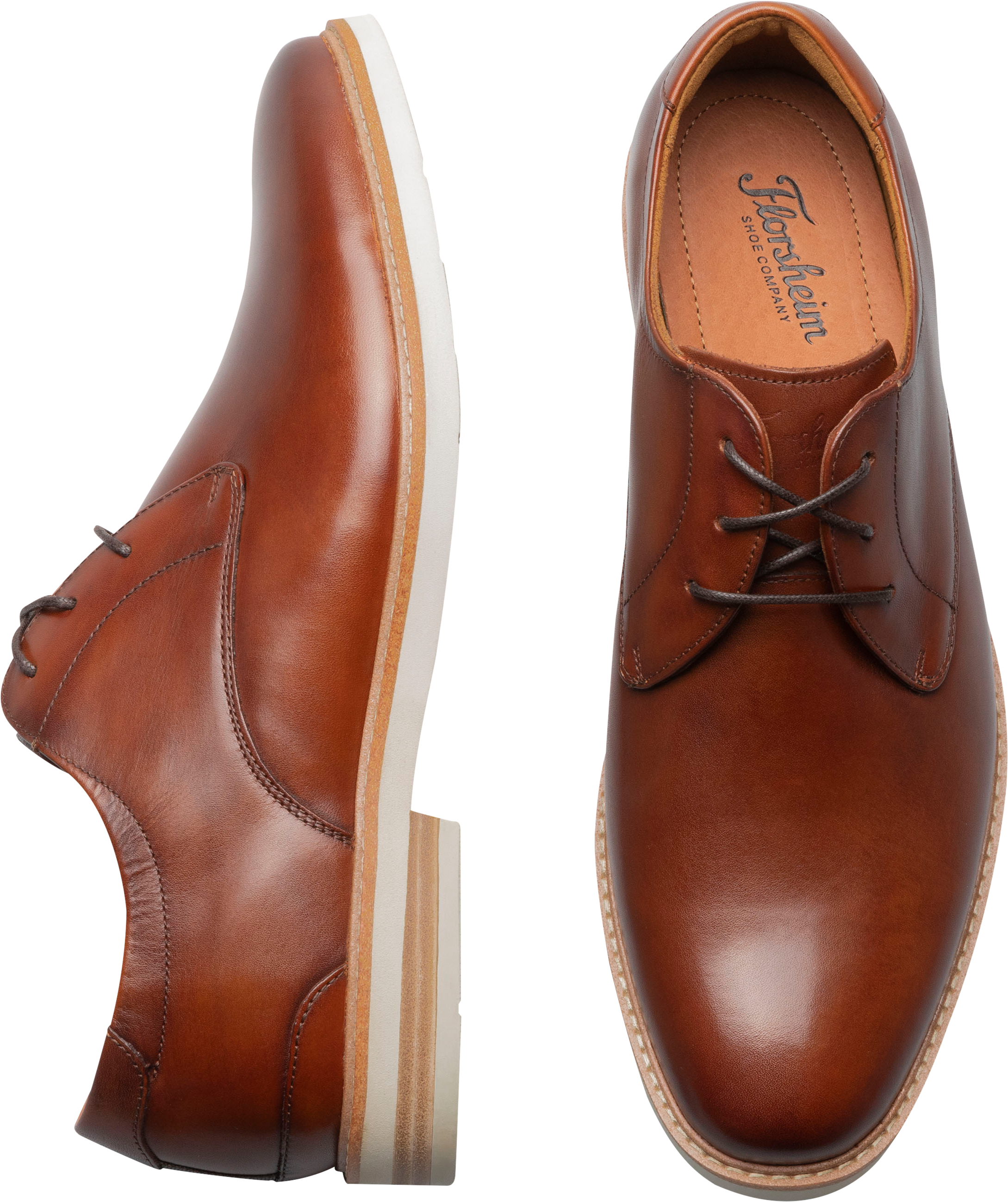 Highland Plain Toe Lace Up Oxfords