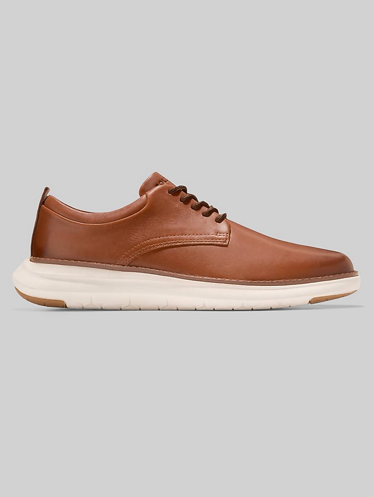 Cole Haan Grand Remix Oxfords, Tan/Ivory - White | Dress  display picture 2