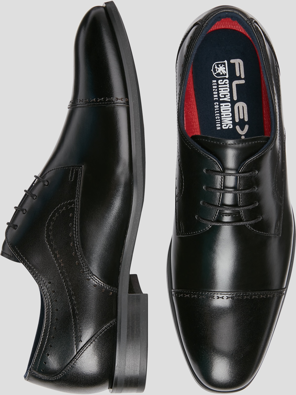 Stacy adams black dress shoes top