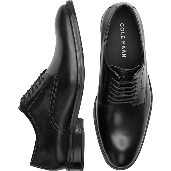 Cole Haan Men's Modern Essentials Leather Plain Toe Oxfords Black - Size: 13 D-Width TMW42AY30402