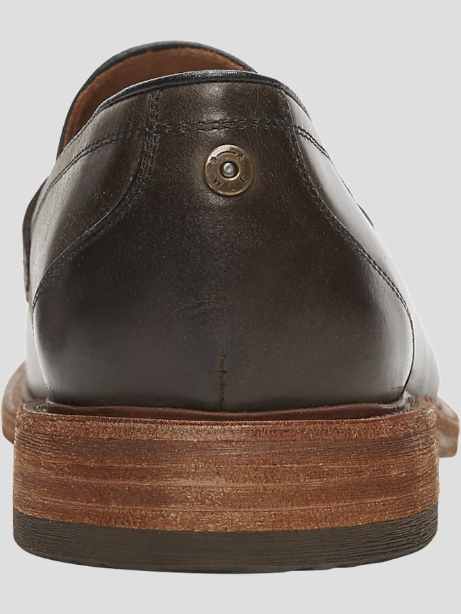 Warfield &Amp; Grand Diggs Leather Moc Toe Penny Loafers