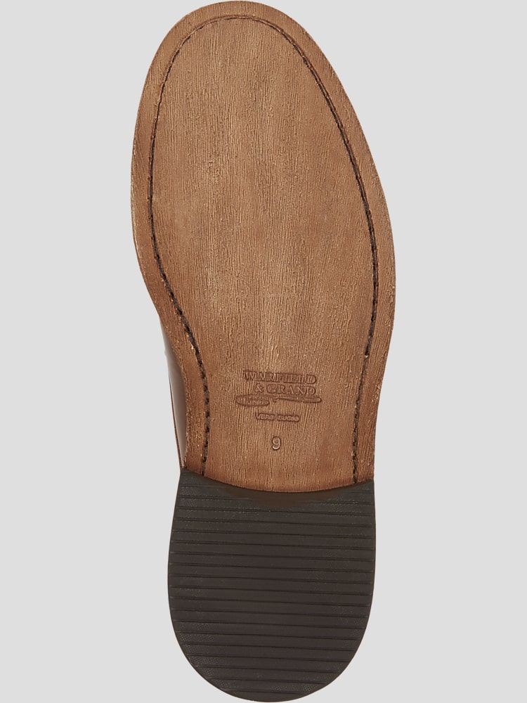 【新品未使用】【GLEN】マネークリップ　OXFORD TAN② Warfield & Grand Clement Leather Cap Toe Oxfords | Dress