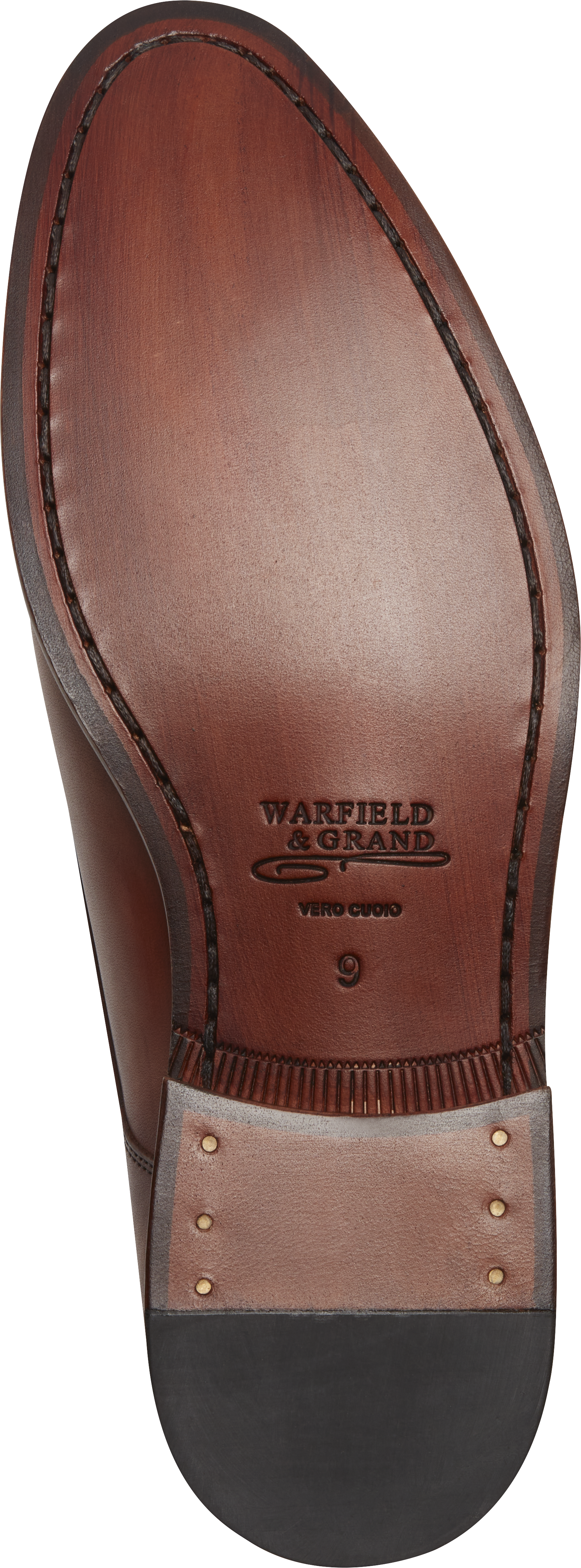 Cassett Italian Leather Medallion Toe Oxfords