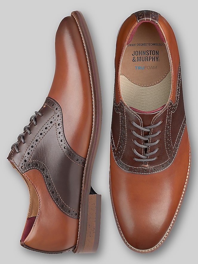 Johnston &Amp; Murphy Conard 2.0 Leather Plain Toe Oxfords