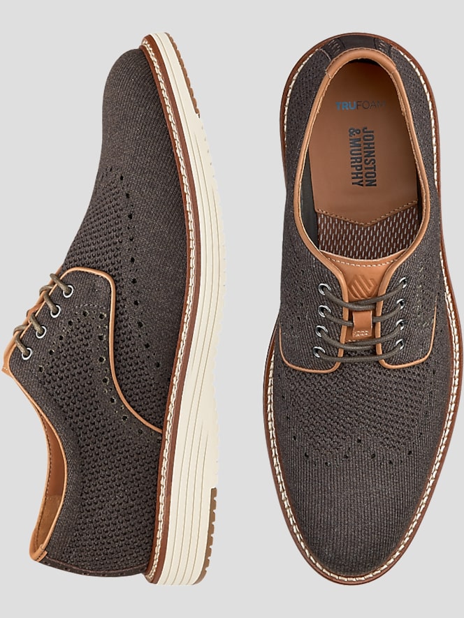 Johnston &Amp; Murphy Upton Knit Wingtip Oxfords