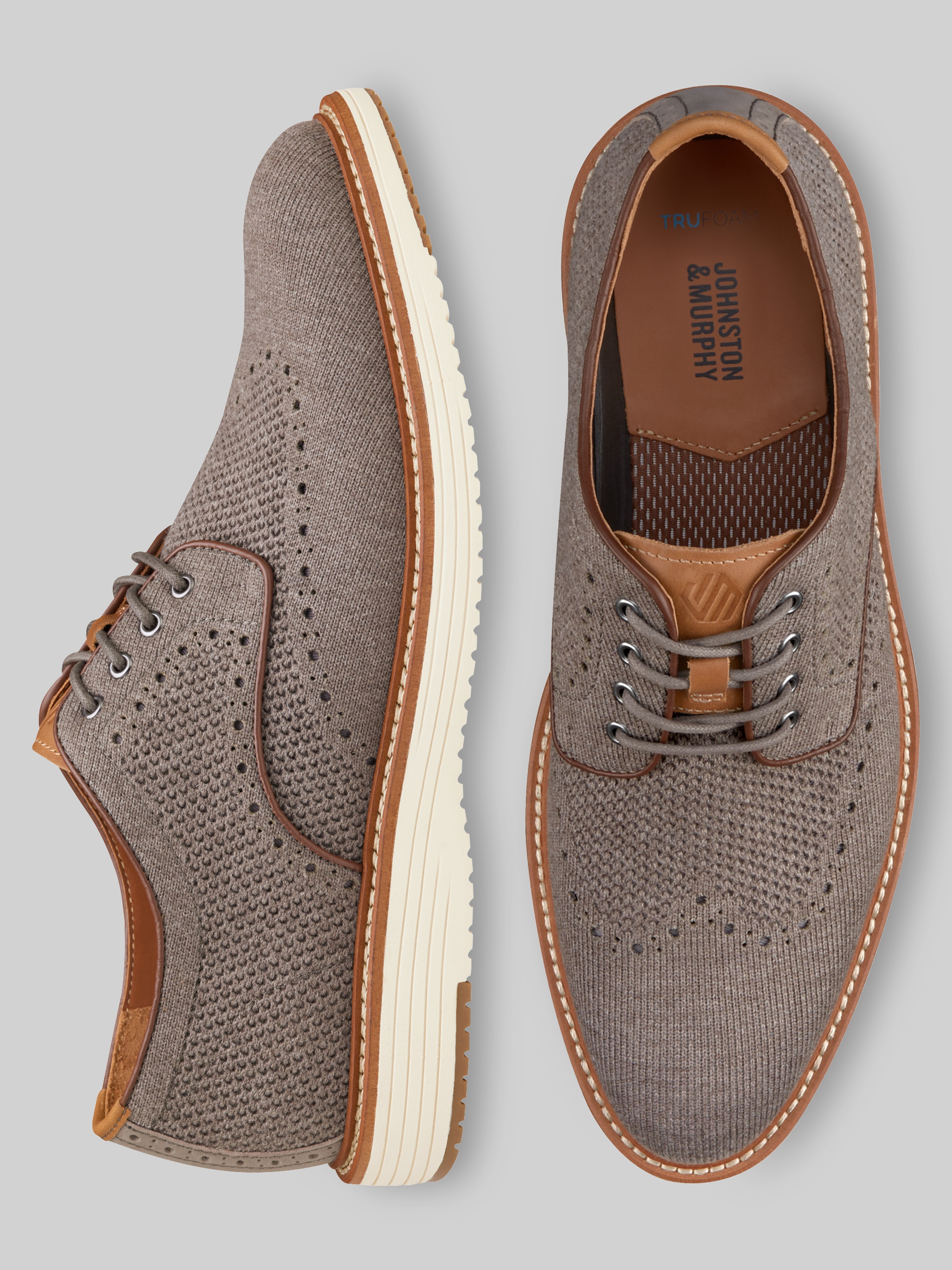 Upton Knit Wingtip Oxfords