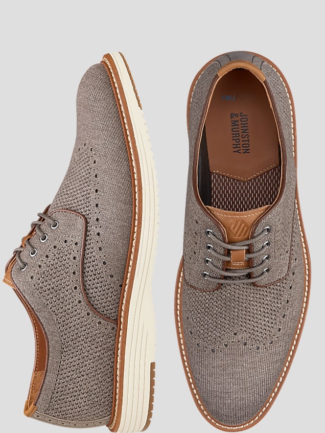 Johnston &Amp; Murphy Upton Knit Wingtip Oxfords