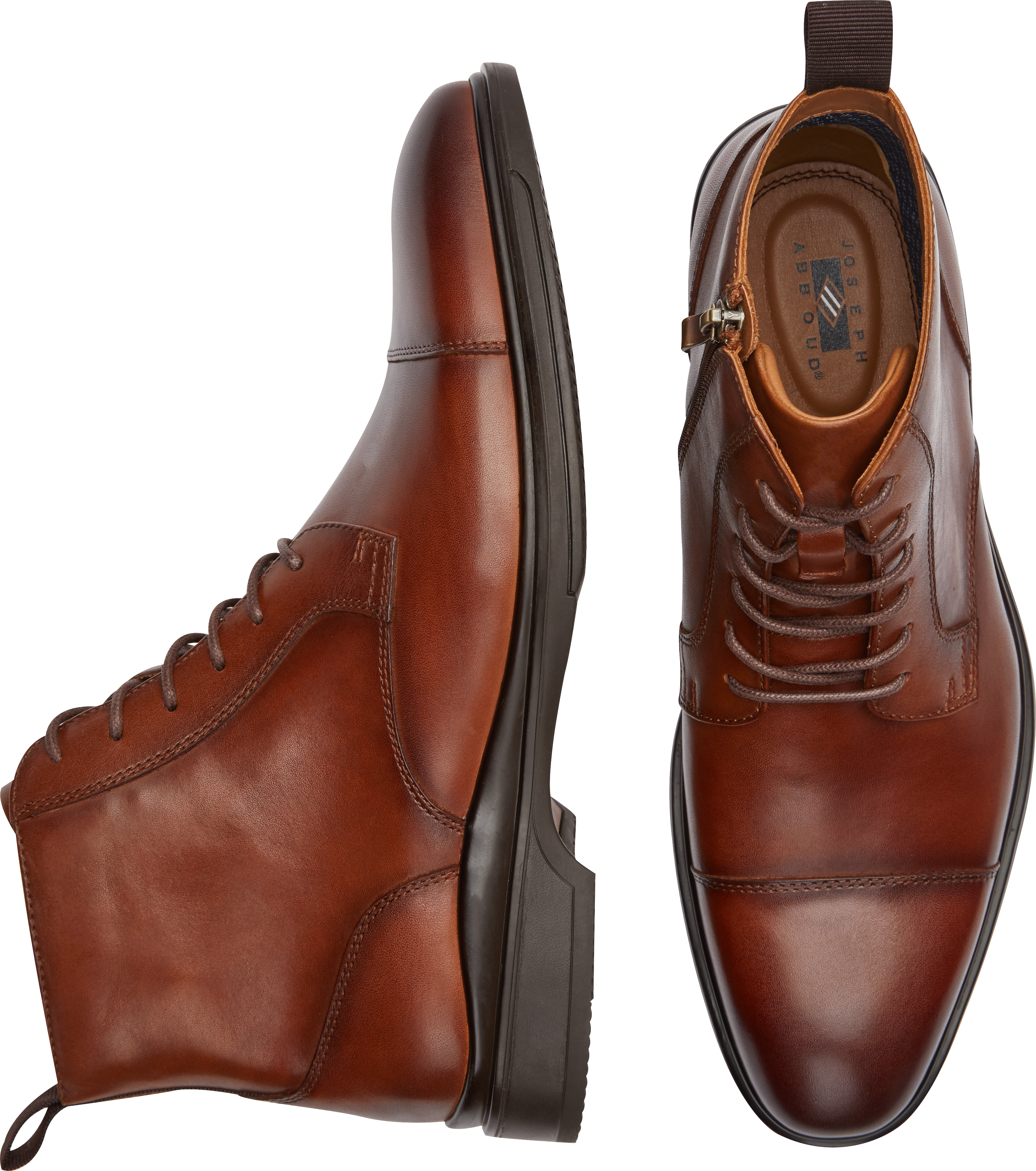 Cap toe outlet boots