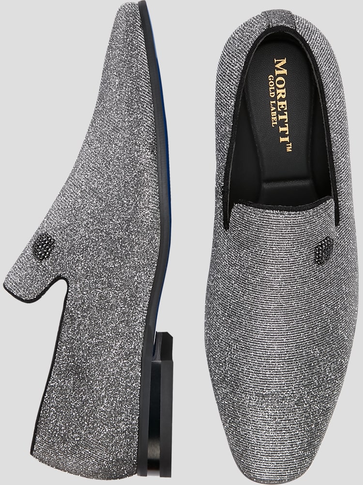Silver loafers sale next