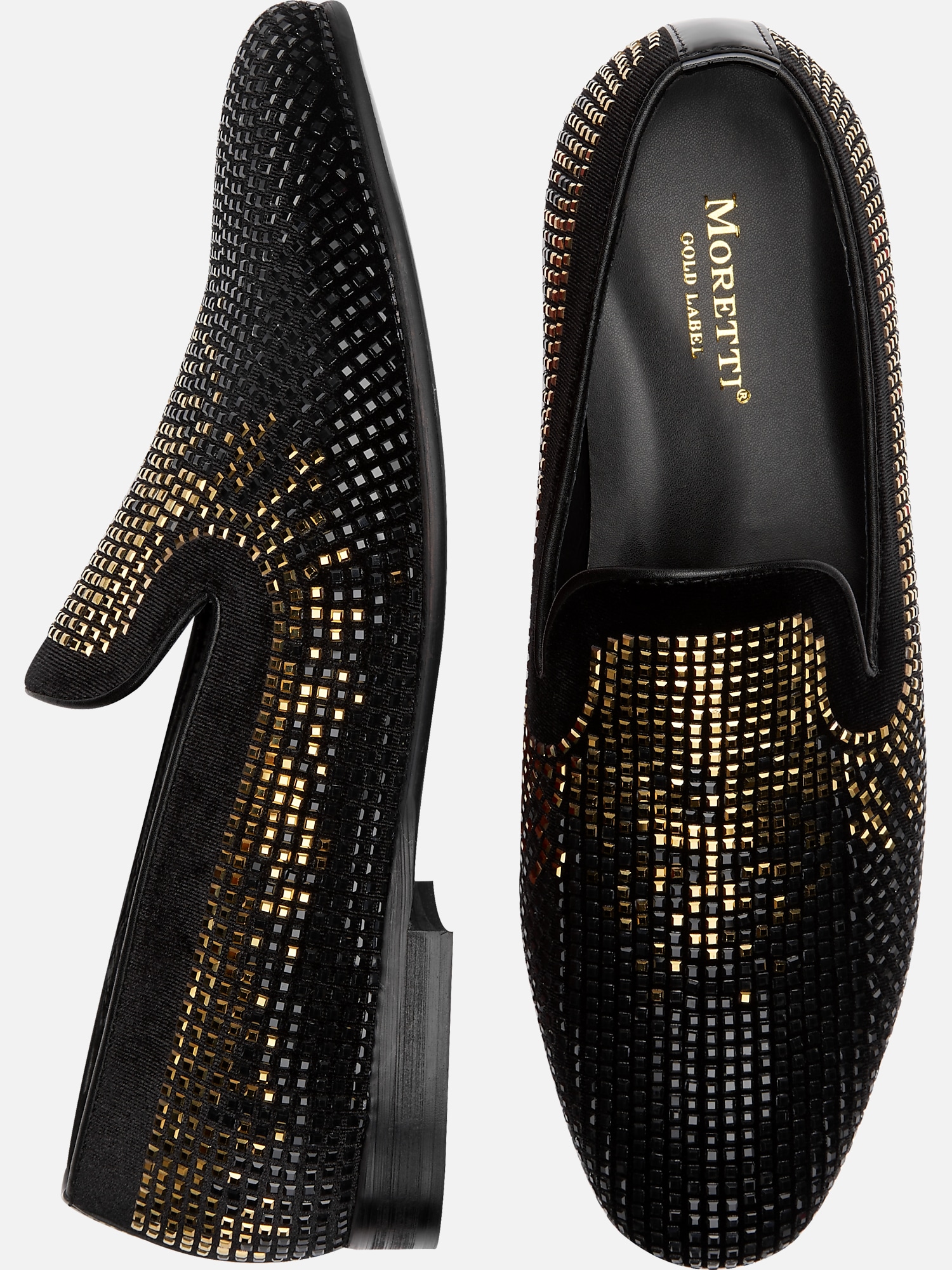 Moretti Men's Avignon Crystal Formal Loafers only $29.99: eDeal Info