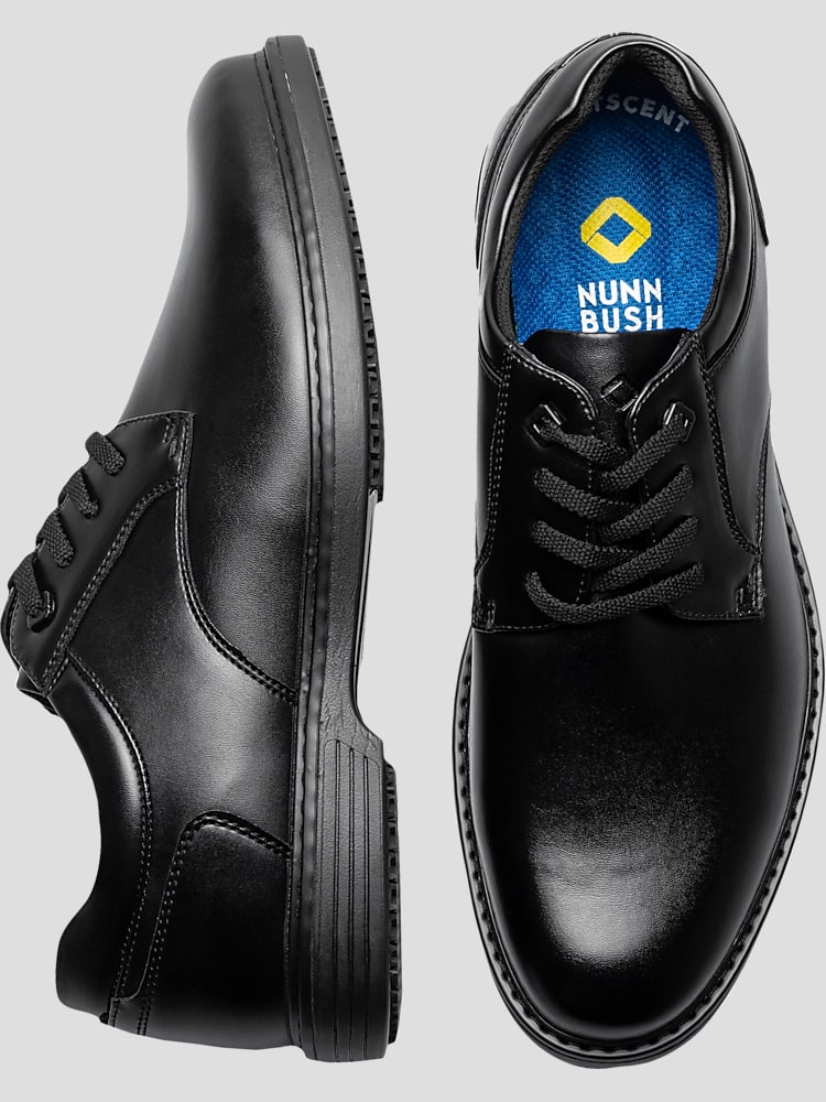 Nunn Bush Wade Work Plain Toe Oxfords | Casual Shoes | Men's Wearhouse