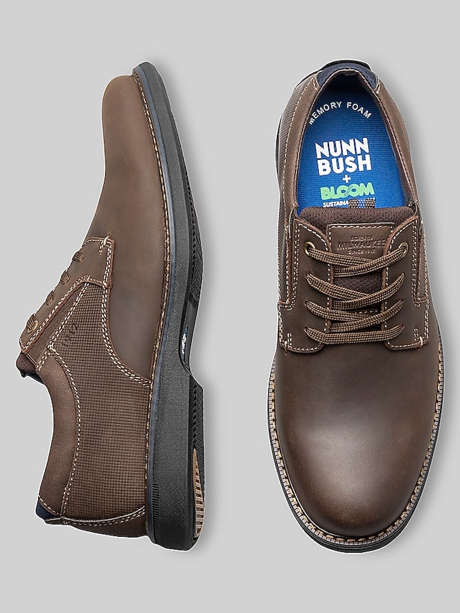 Nunn Bush Otto Plain Toe Oxfords