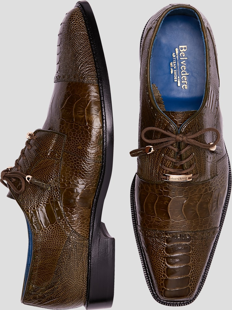 Men's wearhouse belvedere shoes deals