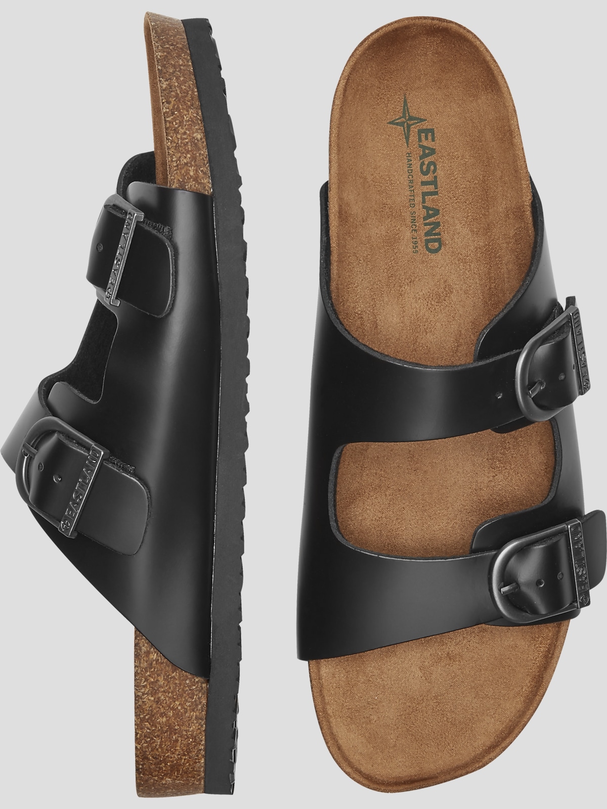 Eastland Cambridge Double Buckle Slide Sandals | Sandals | Men's Wearhouse