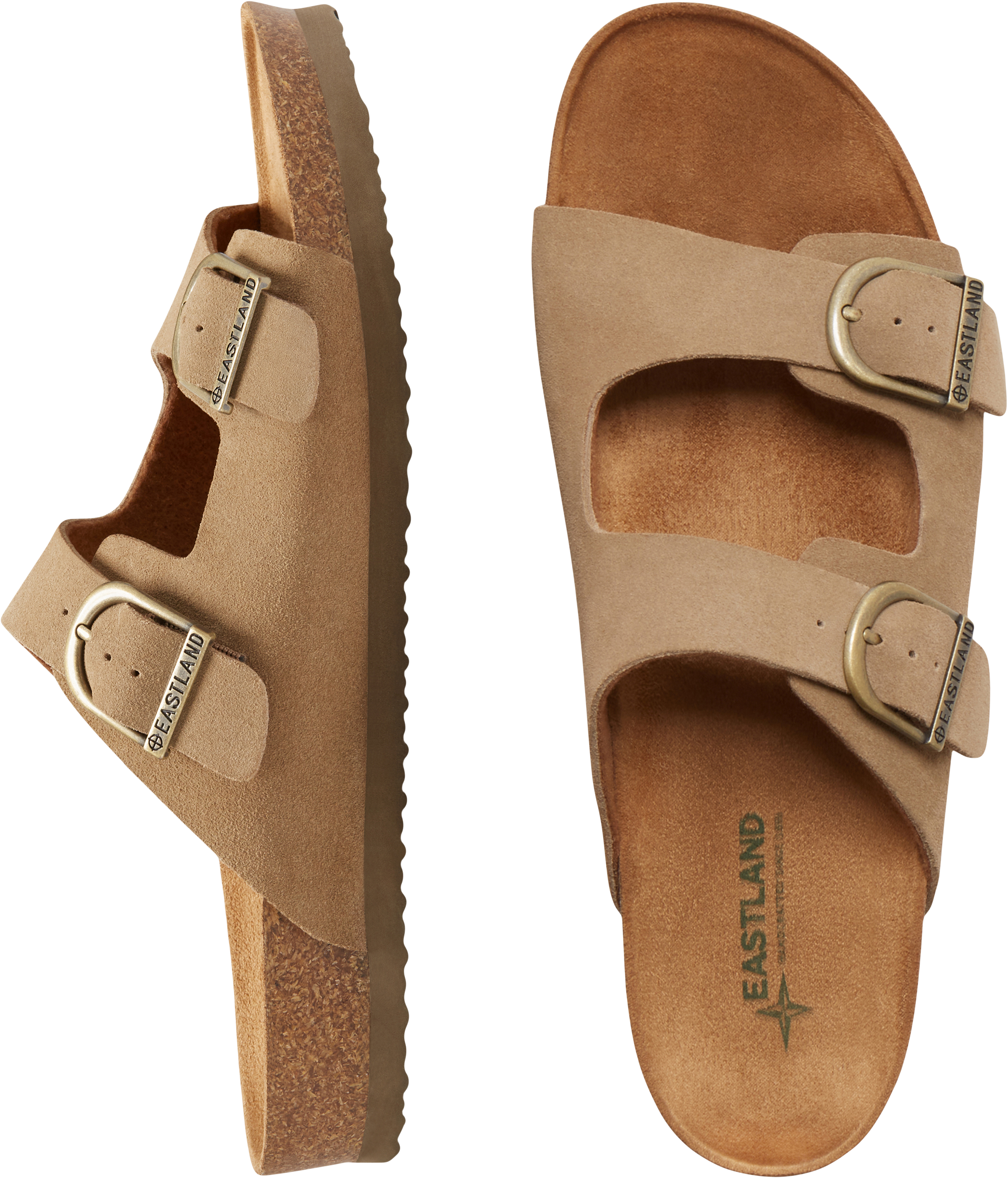 Eastland Cambridge Double Buckle Slide Sandals Sandals Men s Wearhouse