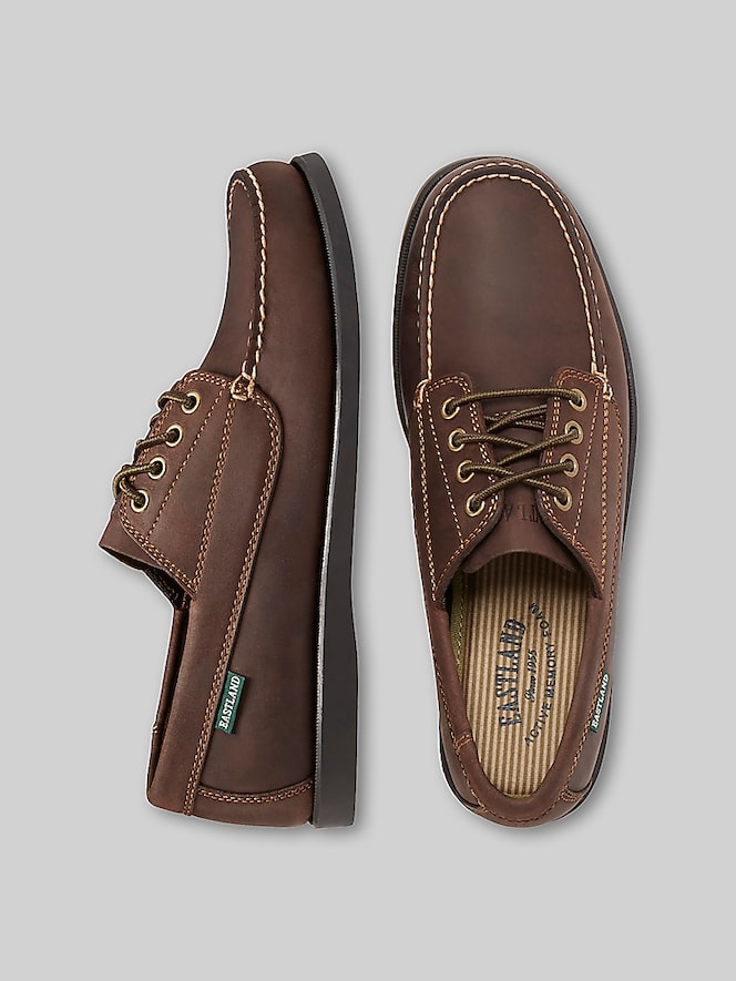 Eastland Falmouth Camp Leather Moc Toe Oxfords