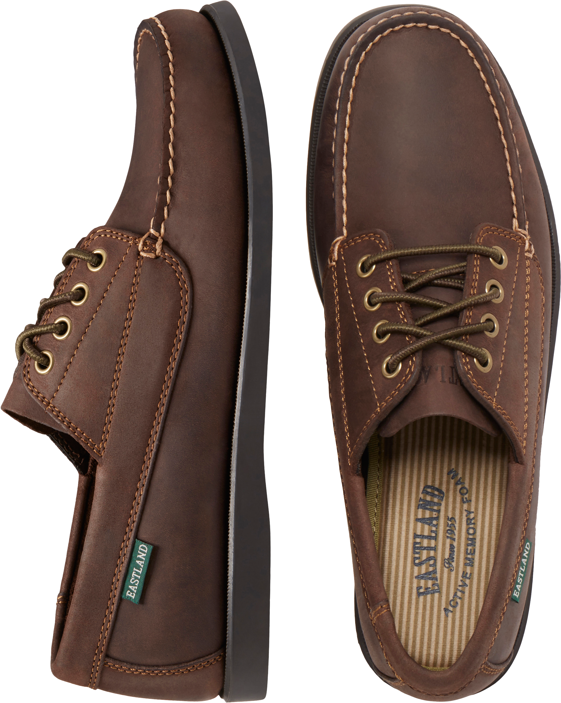 イーストランド　モカシンシューズ　FALMOUTH USA BROWN Men's Camp Moc Oxfords - Falmouth – Eastland
