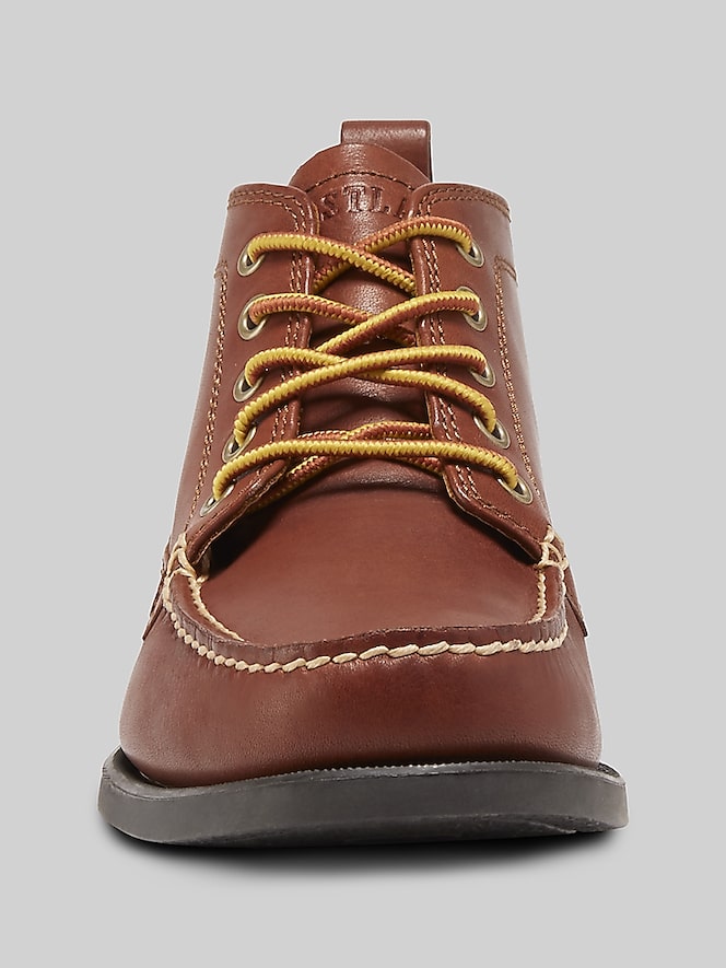Eastland Seneca Leather Moc Toe Lace-Up Chukka Boots