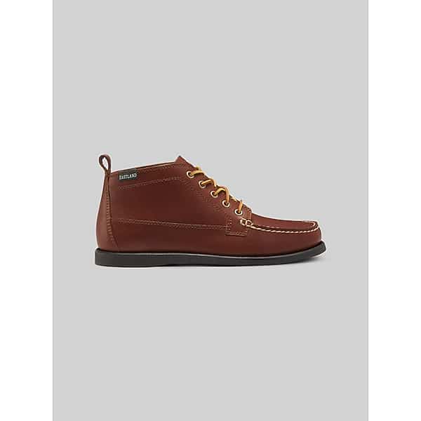 Eastland Men's Seneca Leather Moc Toe Lace-Up Chukka Boots Tan - Size: 8 D-Width